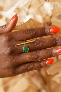 Green Nisha Ring