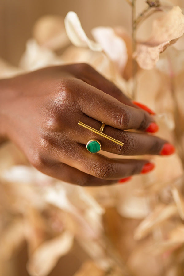 Green Nisha Ring