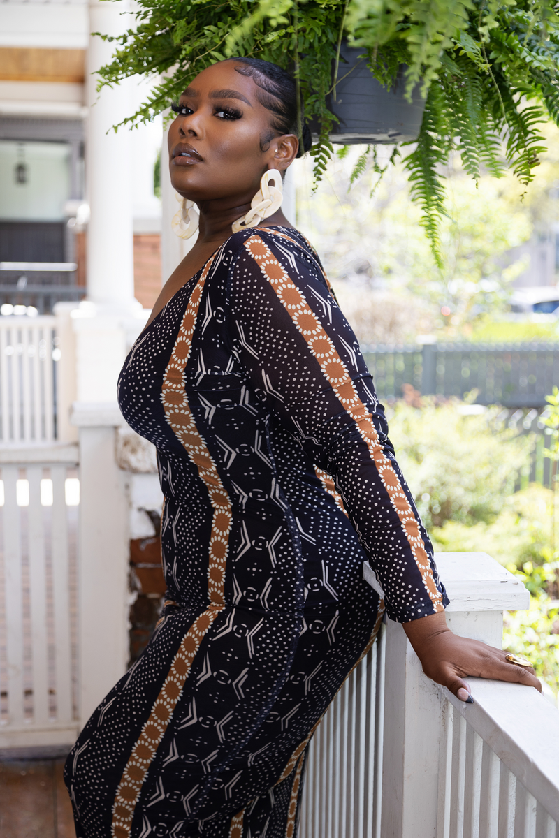 African Dresses | Jelissa African Print Mesh Dress | African Fashion Sirani's Fashion African Dresses | Jelissa African Print Mesh Dress | African Fashion Sirani's Fashion