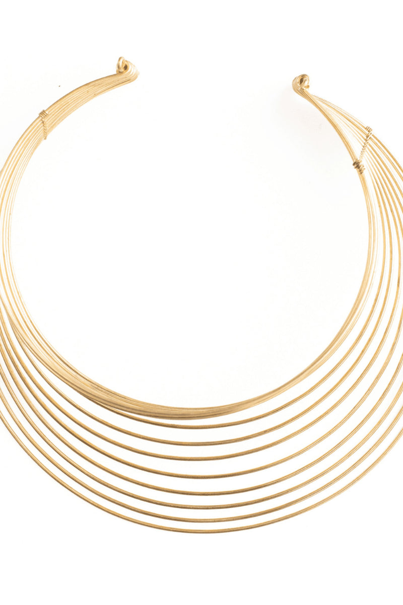 Goddess Brass Choker