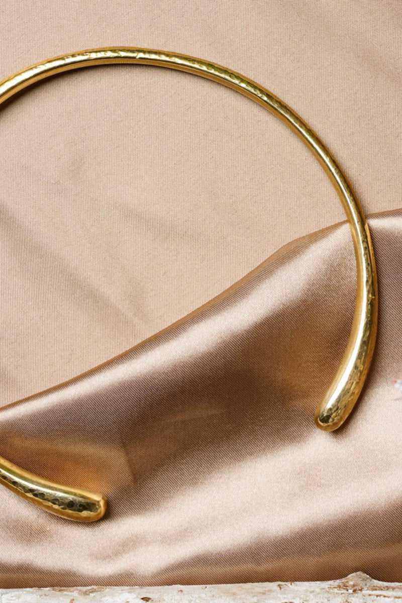 Liza Brass Choker