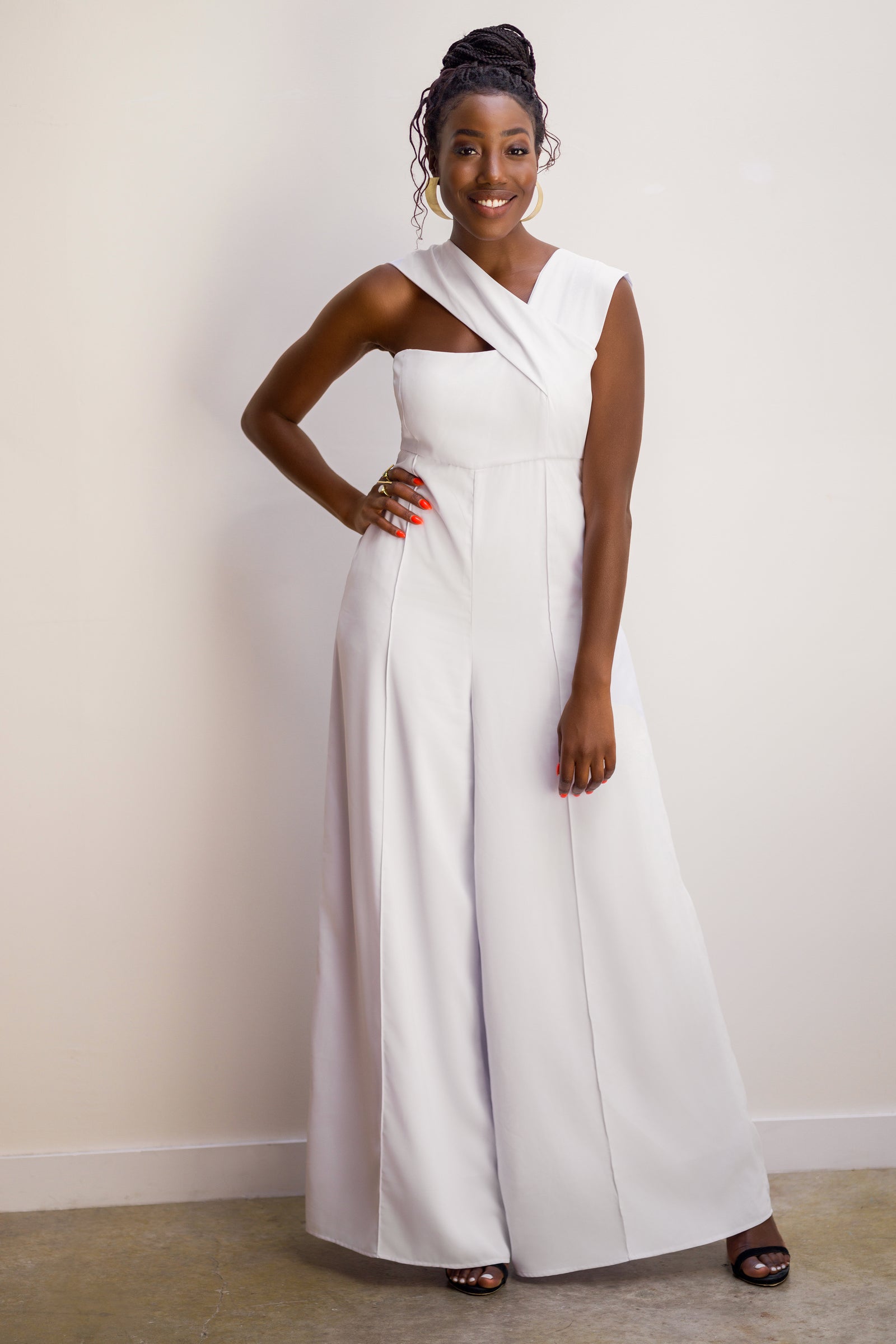 akiki my jumpsuit white オールインワン Jumpsuits | Onika Orange Jumpsuit | African Fashion – Sirani's Fashion