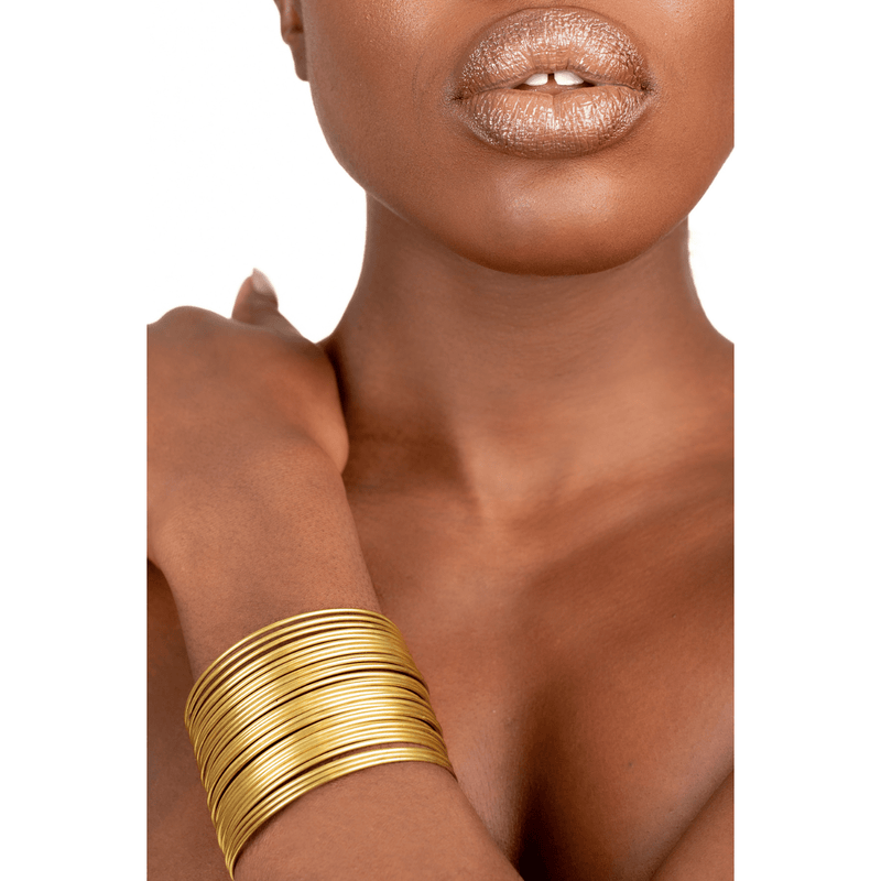 Jewelries, Goddess Brass Bracelet